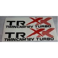 Daihatsu Mira sticker kereta perodua kancil turbo L200S L500 L5 L2S TRXX AVANZATO R MODERNO L2 CARS 