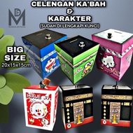 Children's Character Piggy Bank - Unique Character Piggy Bank - Kaaba Piggy Bank - Cute Piggy Bank -