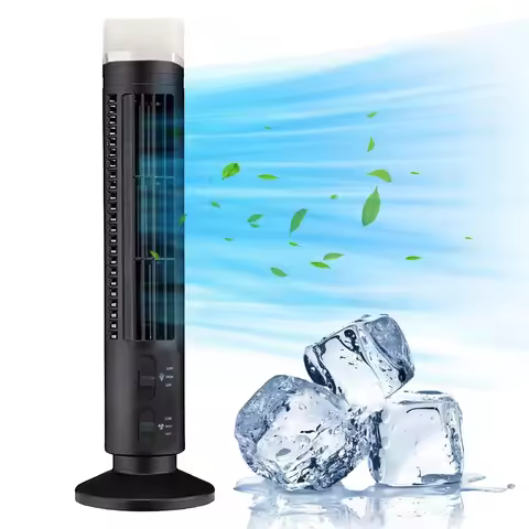 Bladeless Desk Fan Bladeless Fan Desk Fan Table Fan Bladeless Tower Fan Portable USB Desk Fan with L