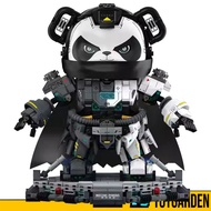 Wekki Block - Mecha Panda 未及积木 - 机甲熊猫 (弦月机甲)