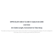 Oppo Cable Dl201 Usb A To Usb-C 6.5A (2M) - Oppo Official Accessories