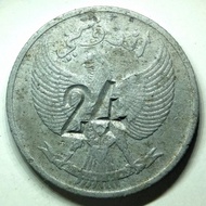 Koleksi Uang Kuno Indonesia 25 Sen Tahun 1952 Chop 24, Unik Langka