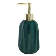 (JONP) Ceramic Soap Dispenser 10 Oz Hand Soap Dispenser with Pump Refillable Liquid Dish Soap and Lotion for Bathroom