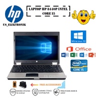 PROMO !! LAPTOP HP ELITEBOOK 8440P INTEL CORE I5 GEN 1ST RAM 4GB HDD 3