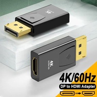 DisplayPort to HDMI Adapter 60Hz Resolution - DP to HDMI for PC, Projector Monitor, TV, Laptop