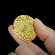 MINGRENBANG | Lucky Fortune Decision Coin Antique Bronze
