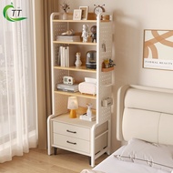 Shelf Above The Bedside Table Shelf Bookshelf Integrated Storage Heightened Bedroom Hole Board Heigh
