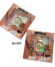 ขายดี ทาตาสีสวย 9 หลุม ANYLADY Born Shine EYESHADOW PALETTE No.912