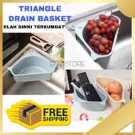 Triangle Drain Basket Bekas Penapis Sinik Bekas Penapis Buah Bekas Potong Buah Penapis Sayur Bekas T