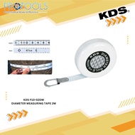 KDS F10-02DM Steel Diameter Rule 2M Diameter Tape Measuring Tape Pita Pengukur