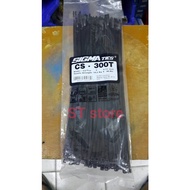 Sigma 30Cm Black Cable Ties