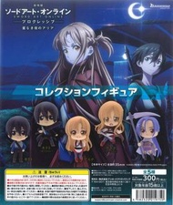 ［消費券只接受八達通］ <現貨> 全新日版 劇場版刀劍神域扭蛋 （1 set5)