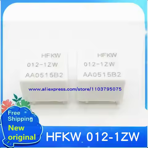 10pcs-100pcs/lot 100% New Original HFKW 012-1ZW 12V DC12V 5 feet 20A a group of transfer relays 12VD