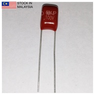 5PCS 684J 680nF 5% 100V, Mylar Polyester Film Capacitor, Pitch 5mm
