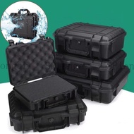 Waterproof Toolbox Instrument Equipment Hard Case Protective Shockproof Carry Case Travel Camera Bag