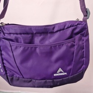 UNGU Preloved purple Eiger sling bag