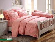 Jessica เจสสิก้า ผ้าปูที่นอนกันไรฝุ่น 3.5 ฟุต /5 ฟุต /6 ฟุต (ไม่รวมผ้านวม) รหัส J253 สำหรับที่นอนหน