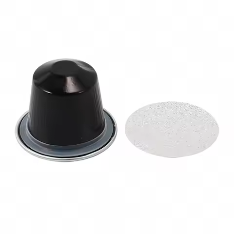A63M-300Sets Refillable Coffee Capsules Cup Disposable Coffee Capsules Packaging Cafe Supplies For N