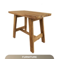 50 cm Teak Wood Bench Dining Bench Storage Bench