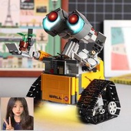 現貨：臺北精品兼容樂高 科技大電影星球大戰瓦力機器人總動員 兒童拼裝積木模型 兼容樂高兒童積木玩具  露天市集