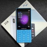 โทรศัพท์มือถือคลาสสิค รุ่น Nokia216 ระบบ DualSIM จอ2.8 รองรับ 4G ปุ่มกดใหญ่สะใจ กดง่าย เห็นชัด โทรศัพท์ใช้ง่าย
