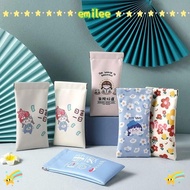 EMILEE Glasses Bag, Portable Cartoon Printed Glasses Box, Fashion PU Leather Storege  Reading Glasse