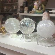 白水晶球/白冰洲球/白方解石球