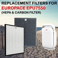 Europace EPU7550 Air purifier Compatible filters