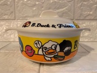 包平郵✅全新正品B duck有蓋杯麵碗/兒童碗