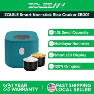 ZOLELE Smart Rice Cooker 1L 24 Hours Reservation For Family Office Workers Quick Cooking Low Sugar R