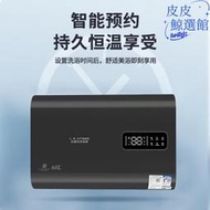 左圖右史密斯家用電熱水器一級能效鐵殼款扁桶變頻雙膽熱水器