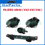 Engine mounting with Gear box mounting 4pcs Mitsubishi Pajero 4M40 V43 V45 V46 (6G74)