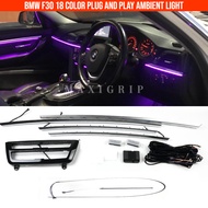 BMW F30 F32 F34 F36 18 colors interior LED trim center console full set dashboard door ambient light