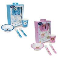 Baby Safe Meal Set 4 Pcs Baby Eating Utensils - Children's Eating Set FS64