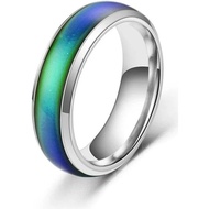 Funny Guy Mugs Band Mood Ring for Kids and Adults - Includes Color Mood Chart