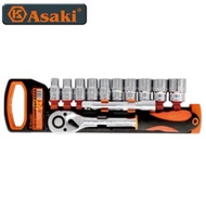 Asaki 12-piece screw removal tool set AK-9811