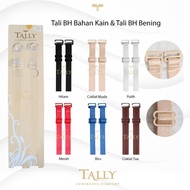 TALI BH MERK TALLY TALI BH KAIN TALLY BH SILICON BENING TERMURAH - Tali KAIN Putih