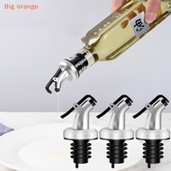 [Big orange] 5Pcs Oil Bottle Stopper Cap Food Grade Rubber Seal Liquor Dispenser er Liquor Leak-Proof Plug Bottle Stopper Kitchen Tool