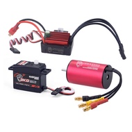 Surpass Hobby KK 2440 4600kv Brushless Motor 35A Brushless ESC 3KG Digital Servo Brushless Set for 1