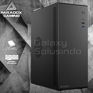Paradox LUXY Black M-ATX Case Includes PSU