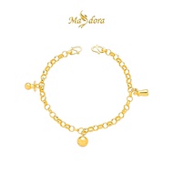MASDORA 916 Gold Anklet Rantai Kaki Gelang Kaki Emas ~ Cutie Baby Anklet (EMAS 916/22K)