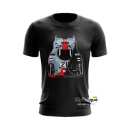 MyUnique PORSCHE 917 Custom Print T-shirt (Black)