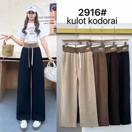 Women's culottes kodoray brand Chaily full elastic waist premium import 2912 2913 2913 2915 2916 pan