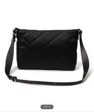 Russet Japan quilted shoulder bag