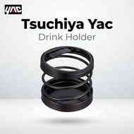 Tsuchiya Yac Car Interior Accessories Coil Drink Holder 2 Plus BK PZ-333