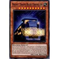 [KW2 Yugioh] [EN-AE] Card BLZD-AE007 Night Train Blue Traveler (N) - Common