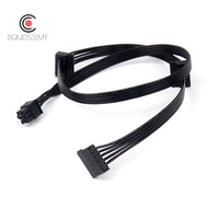 1Pcs GPU PCI Express 6Pin Male 1 to 3  SSD Power Supply Cable for  CX850M CX750M CX600M CX500M CX430