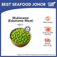 [WHOLESALE] Mukimame (Edamame Meat) 500g 去壳毛豆 | Edamame Kernels 去皮毛豆仁 Halal | Best Seafood Johor
