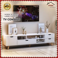 Nordic TV Cabinet Modern Simple  TV Console Living Room Small Family Short Cabinet Solid Wood Foot Storage Cabinet