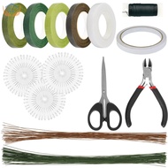 Floral Arrangement Kit Floral Arrangement Tools with Floral Tape 26 Gauge Floral Stem Wire 22 Gauge 